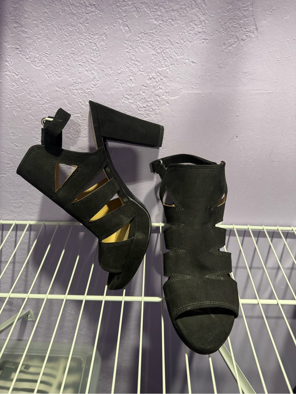 NATURALIZER, suede-like, sz 9.5, NWOT